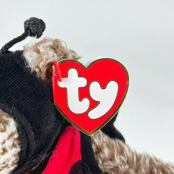 TY Attic Treasures BUGSY the Lady Bug Teddy Bear  8" NWT Stuffed Plush Toy - Picture 7 of 8